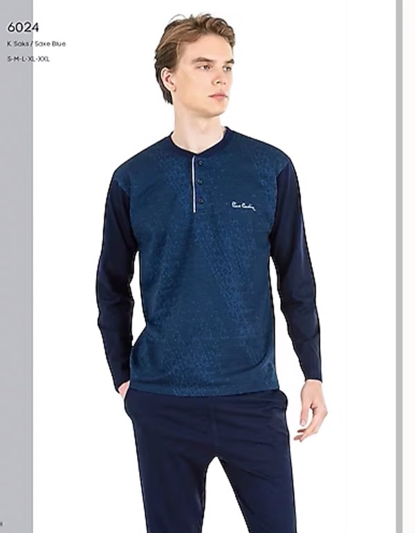 Pierre Cardin Ekose Erkek Pijama 6024